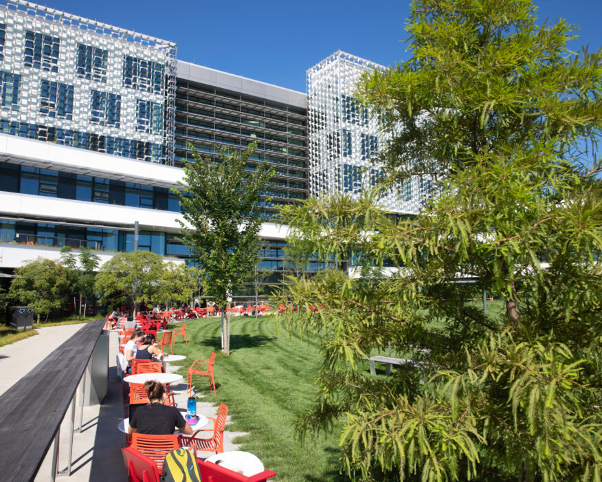 SEC rear – orange tables
