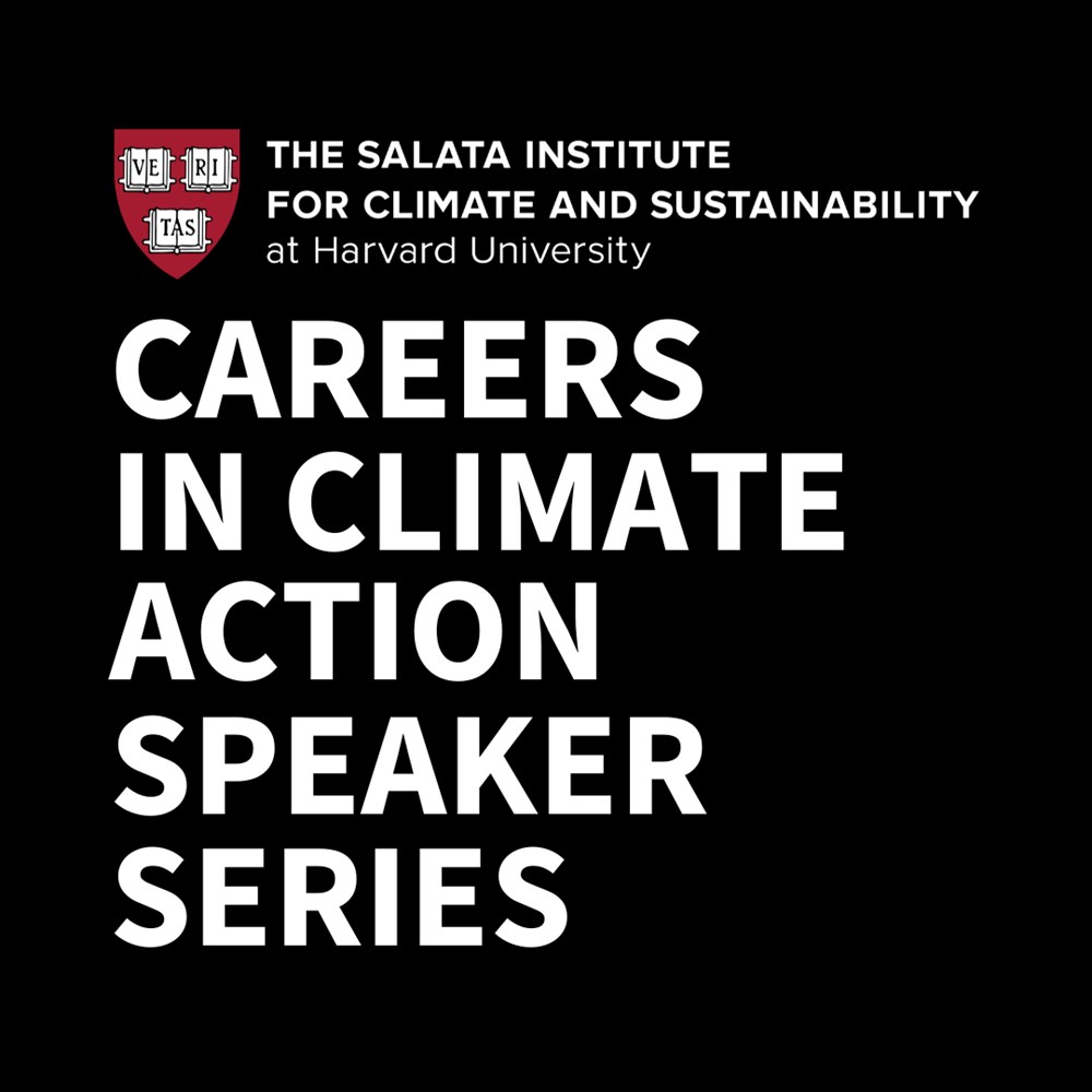 Careers in Climate Action Speaker Series