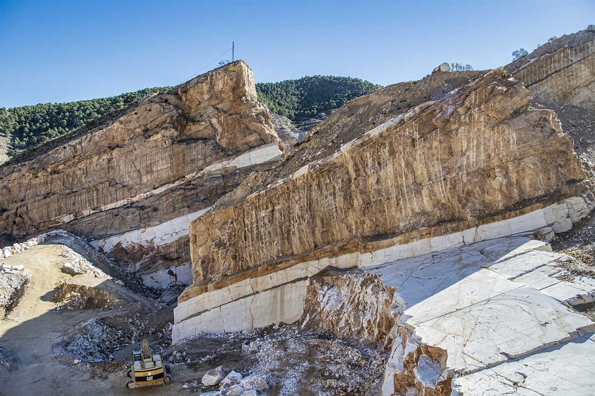 Photo of geological formations.