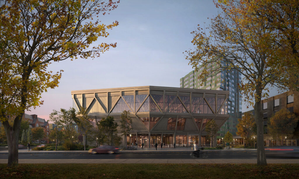 Rendering of the Treehouse Conference Center