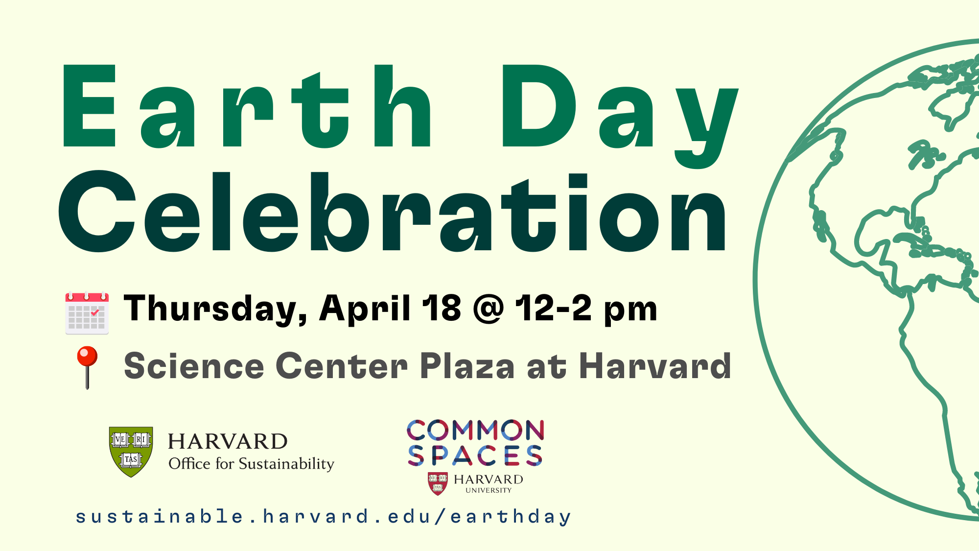 Earth Day Celebration on Thursday, April 2024, 12-2 pm