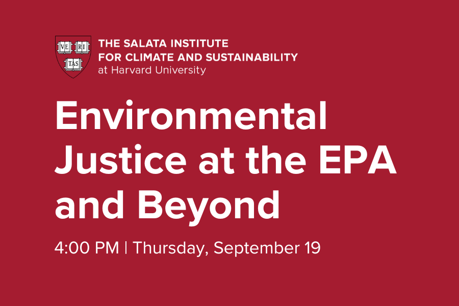 ENVIRONMENTAL JUSTICE AT THE EPA AND BEYOND