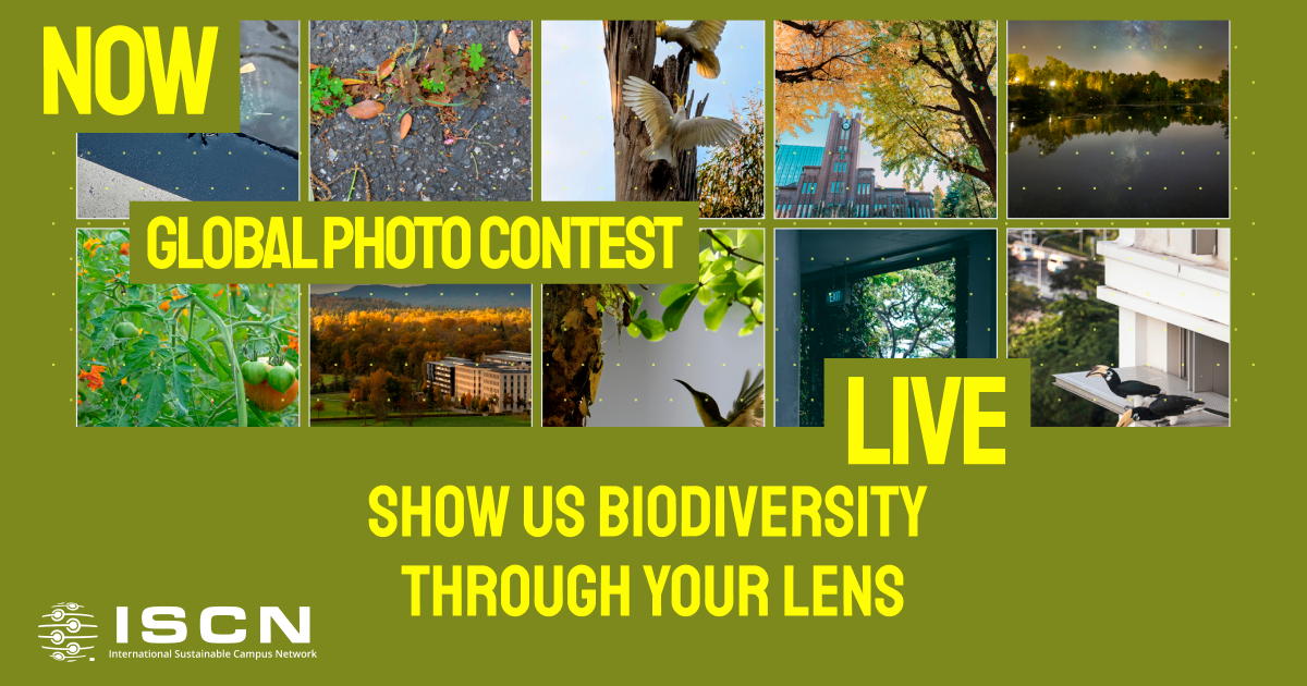 GLOBAL PHOTO CONTEST, LIVE, SHOW US BIODIVERSITY THROUGH YOUR LENS with a collage of nature photos.