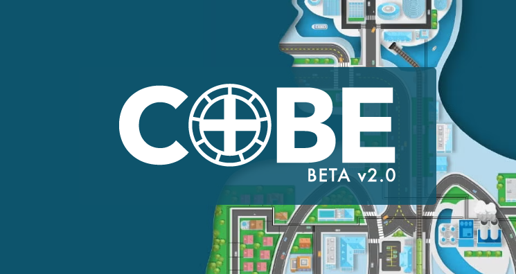 COBE tool overlaid of a graphic of a silhouette of a person with mechanical illustrations inside the silhouette.