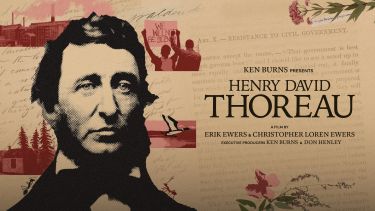 Poster graphic for Ken Burns Presents "Henry David Thoreau": A Screening and Discussion with the Filmmakers and Scholars